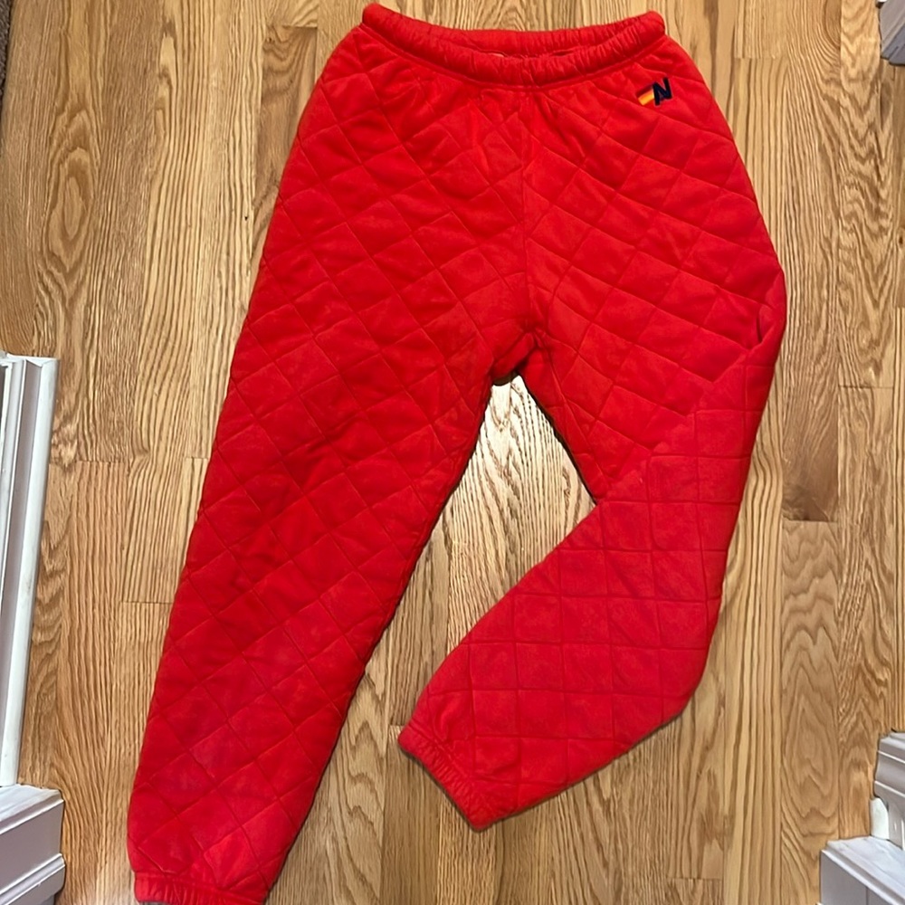 Aviator Nation Quilted Sweatpants